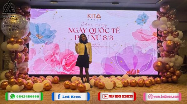 Ứng dụng thực tế của màn hình LED P2 trong nhà