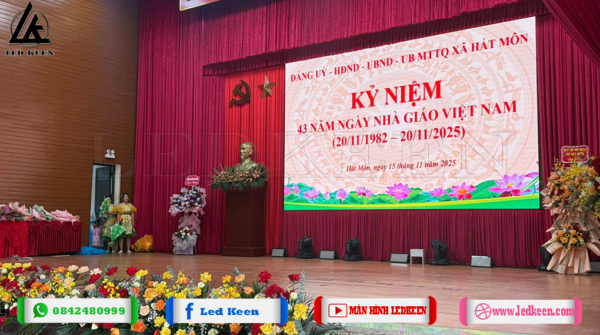 Màn hình led P2.5 hội trường