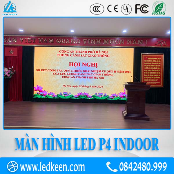 Màn hình led P4 indoor