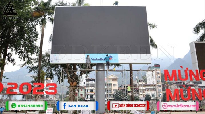 Màn hình led P3 outdoor của VietinBank- Hà Giang