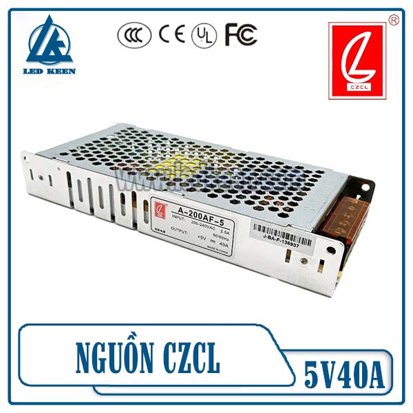 Nguồn chuyển đổi 5v40a CZCL