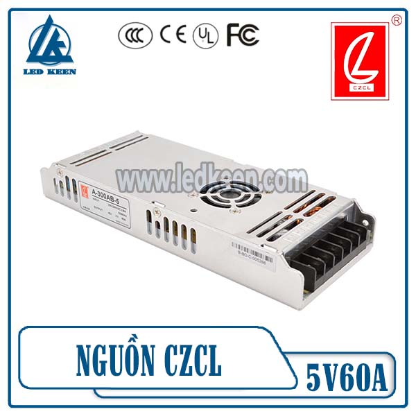 Nguồn chuyển đổi 5v60a CZCL