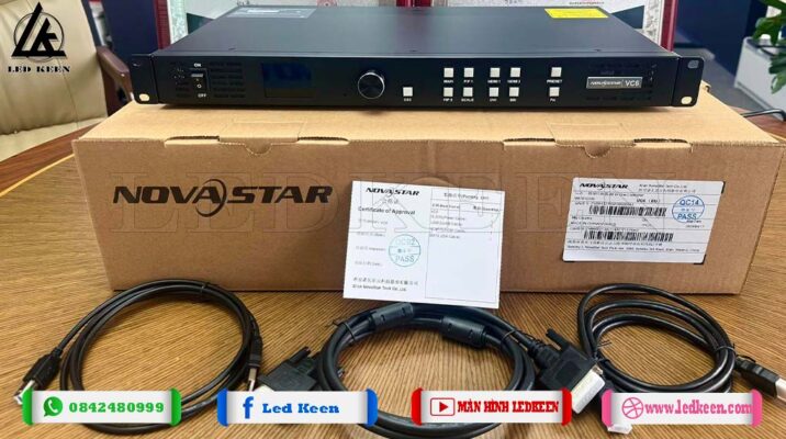 Bộ xử lý hình ảnh Novastar VC6 full bộ phụ kiện