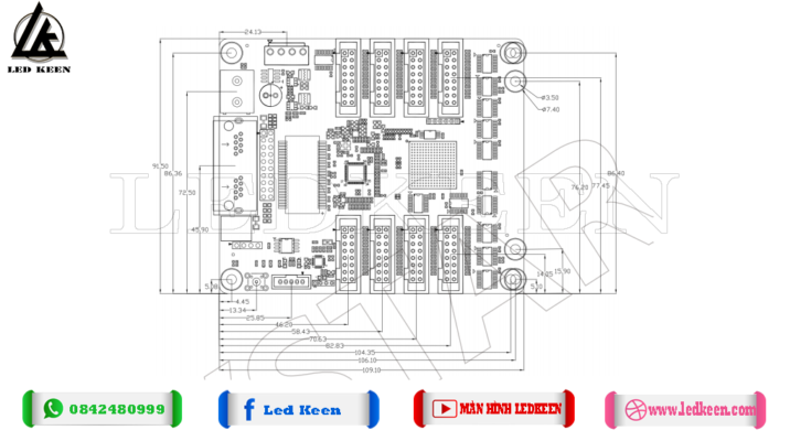 Bản vẽ card KR7508