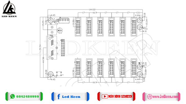 Bản vẽ card KR7512