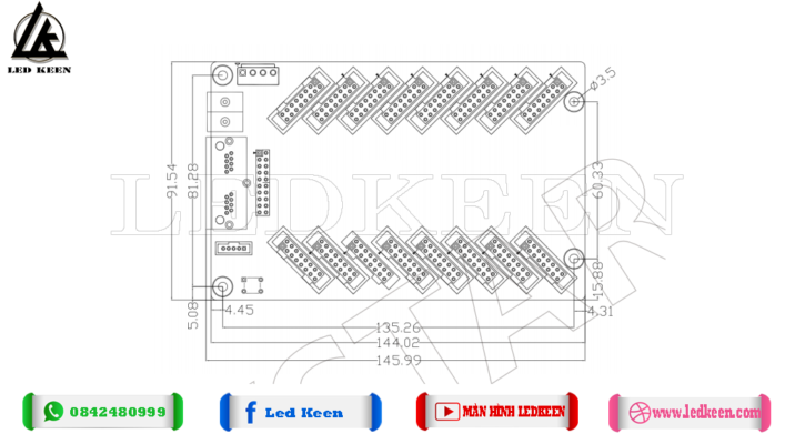 Bản vẽ card KR7516