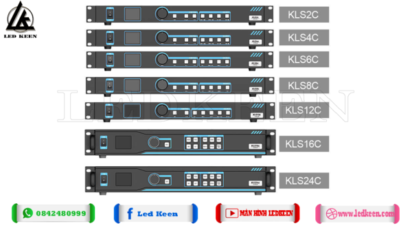 Hình ảnh mặt trước các bộ KLS mới nhất của Kystar